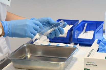 Vacuna contra la grip.