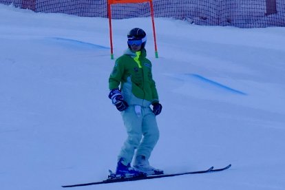 Roger Puig a Santa Caterina.