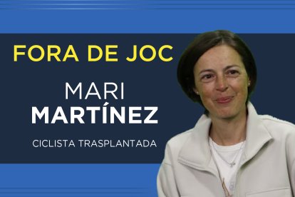La ciclista Mari Martinez al Fora de Joc de Diari TV