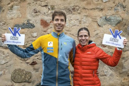 Arnau Soldevila i Sladjana Zagorac, de Sèrbia, els campions de l’edició passada.