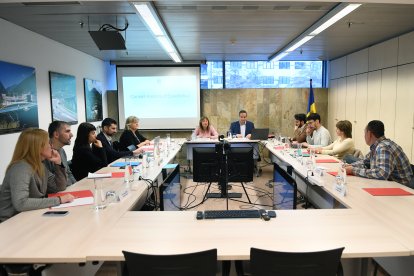 La ministra Marsol, al Consell Andorrà de l'Estadística