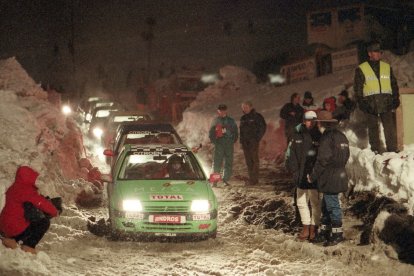 Moment de la sortida del Trofeu Andros del 1996.