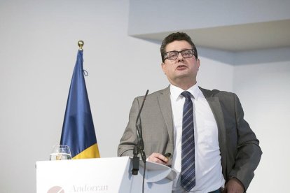 El cap de la Unitat d’Intel·ligència Financera, Carles Fiñana.