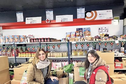 Una part dels aliments.