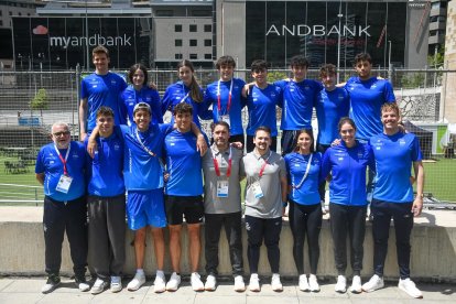 Els nedadors de la federació que van ser als Jocs.