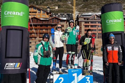 Carla Mijares va imposar-se a la cursa femenina.