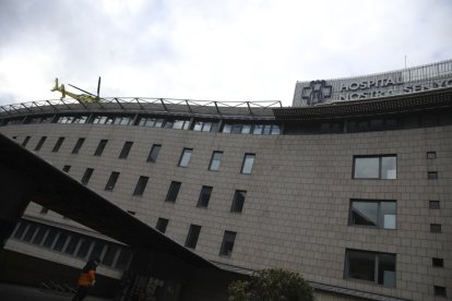 Façana de l’hospital.