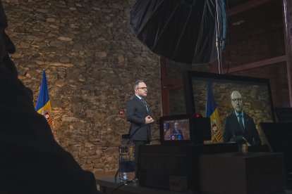 Xavier Espot a Casa Rossell.