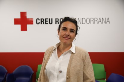 Vicky Marrugat, presidenta de la Creu Roja.