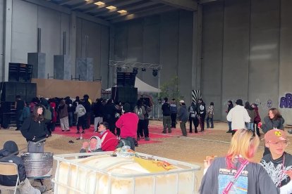 Una imatge de la festa.