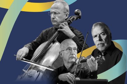 Els tres integrants del Trio Claret.