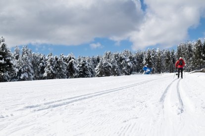 Esquí nòrdic a Naturland.