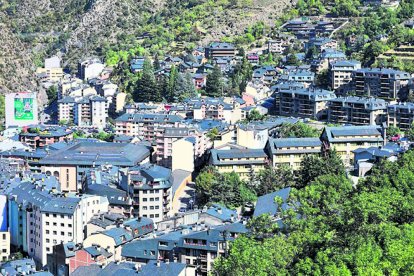 Edificis d’habitatges a Sant Julià de Lòria.