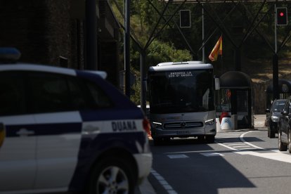 Les instal·lacions de la duana andorrana al Runer.