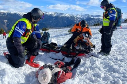 Simulacre Nacional d’Allaus a la Massana