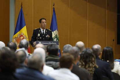 El director de la policia, Bruno Lasne.