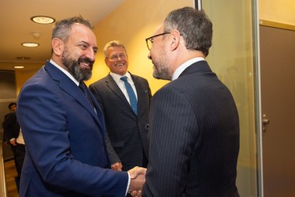 Luca Beccari i Xavier Espot, a Andorra.