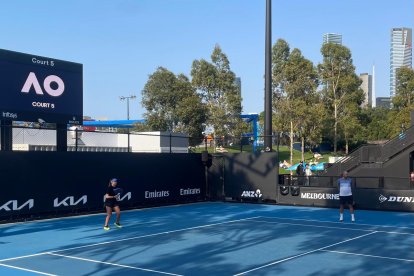 Vicky Jiménez, a Austràlia.