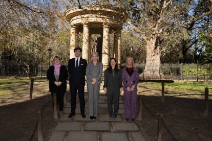 El síndic general, rebut per les Juntes Generals de Biscaia.