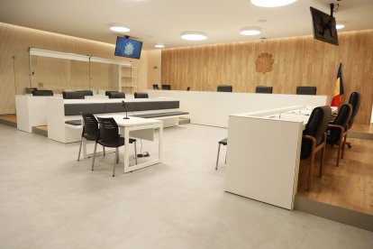Sala del Tribunal de Corts.