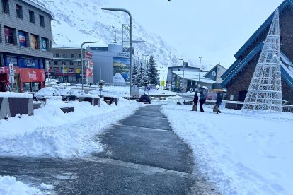 Imatge del Pas de la Casa aquest matí.