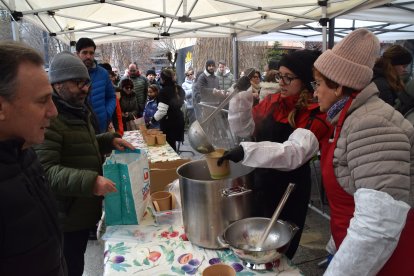 Un moment durant els encants.