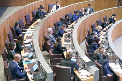 La sessió on es va decidir la creació de la comissió.