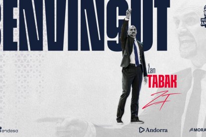 Zan Tabak es converteix en el nou entrenador del MoraBanc Andorra.