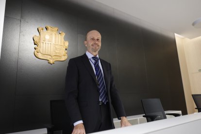 El president del Consell Superior de la Justícia, Josep Maria Rossell.