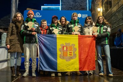 L’equip andorrà.