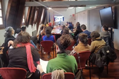 La presentació del pla comarcal.