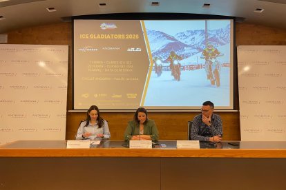 Presentació dels Ice Gladiators.