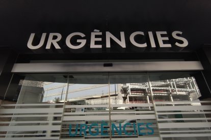 El servei d’urgències de l’hospital.