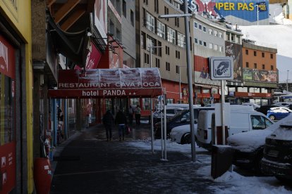 Establiments comercials al Pas de la Casa.