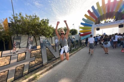 Poussier camí d'un concert a Portugal.