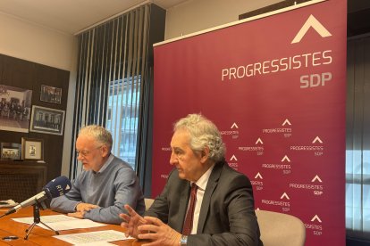 Roig i Bartumeu aquest matí a la rode de premsa