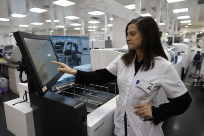 Cap del Laboratori de l'hospital Leticia Bermúdez