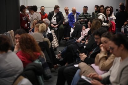 Una assemblea del SAAS.
