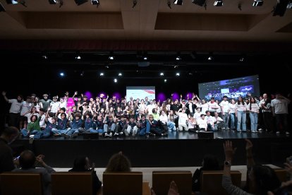 La foto de família de tots els guanyadors.