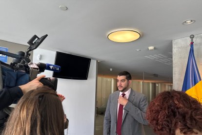 Pere Baró al Consell General.