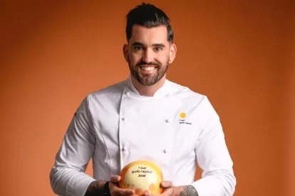El xef Jordi Grau, guardonat.