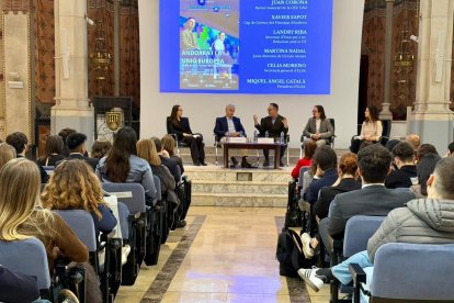 El col·loqui celebrat a Barcelona.