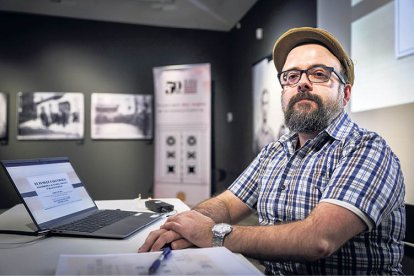 Daniel Fité, autor de l’estudi sobre el fons de Casa Cintet.