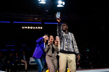 Bonell amb els youtubers.