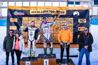 Un podi dels Ice Gladiators.