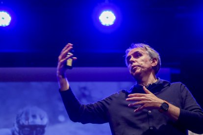 El director del comitè organitzador, David Hidalgo, en una presentació recent.