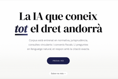 La plataforma Corpus.