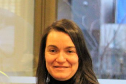 La candidata a degana Margarida Marticella.