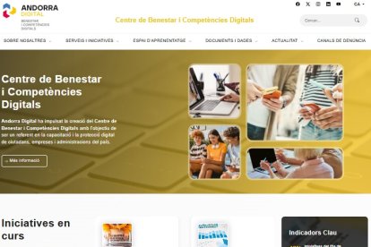 La nova web del Centre de Benestar i Competències Digitals (CBCD)