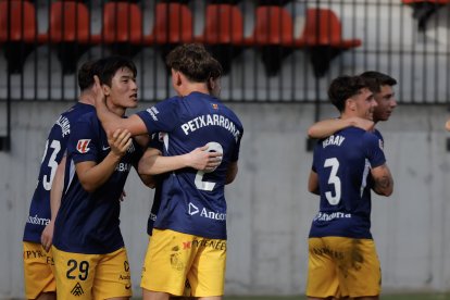 L’FC Andorra va celebrar un triomf cabdal contra el Saragossa.